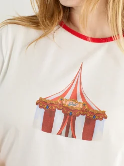 Abigail Ringer Tee - Vintage Circus