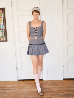 Agnes Skirt - Charcoal