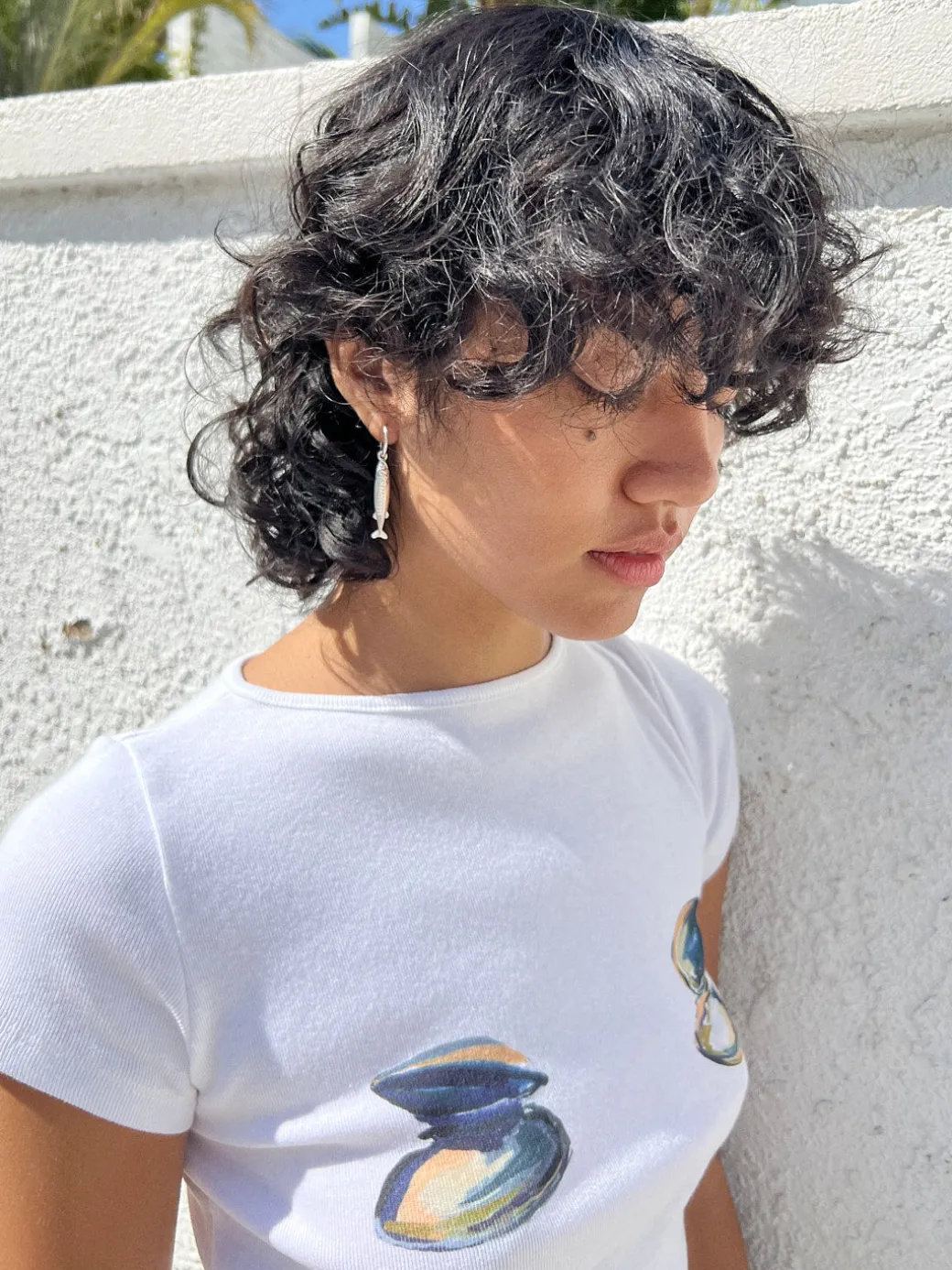Anchovy Earrings - Silver