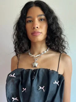 Angel Wings Necklace - Silver