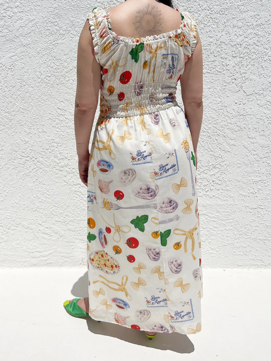 Annie Dress - Buon Appetito Ivory