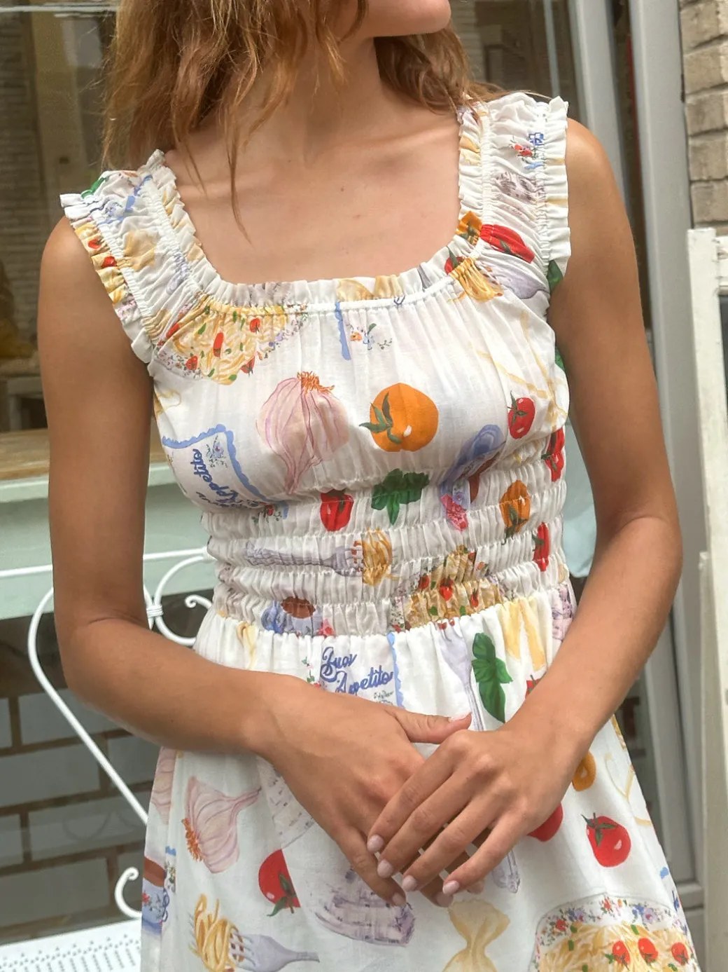 Annie Dress - Buon Appetito Ivory