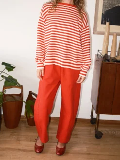 Arc Pants - Crayon Red