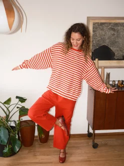 Arc Pants - Crayon Red