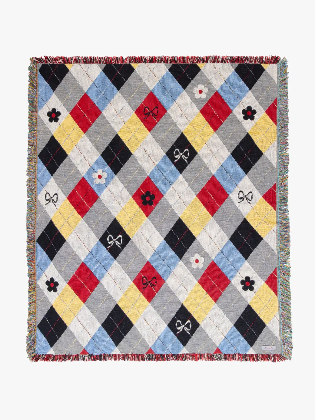 Archie Throw Blanket - Cirque Argyle
