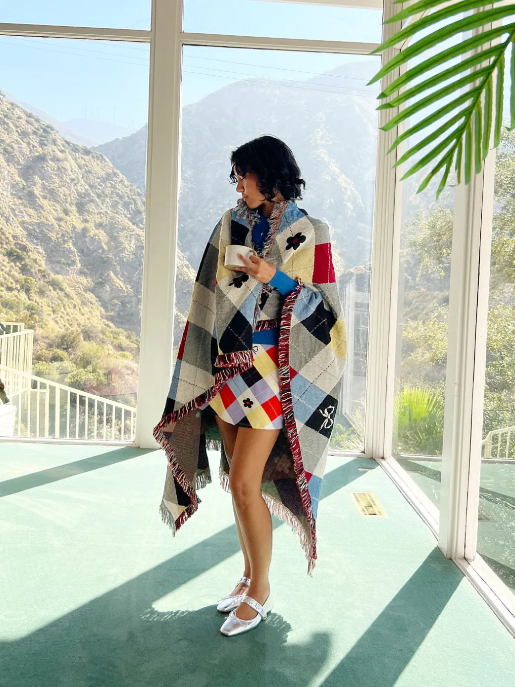 Archie Throw Blanket - Cirque Argyle