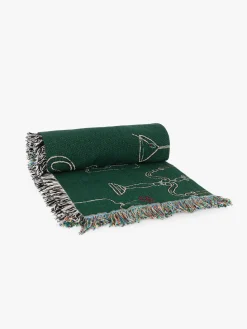 Archie Throw Blanket - Set The Table Forest
