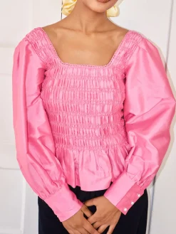 Ariana Blouse - Pink