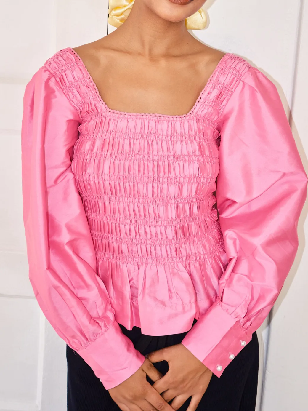Ariana Blouse - Pink