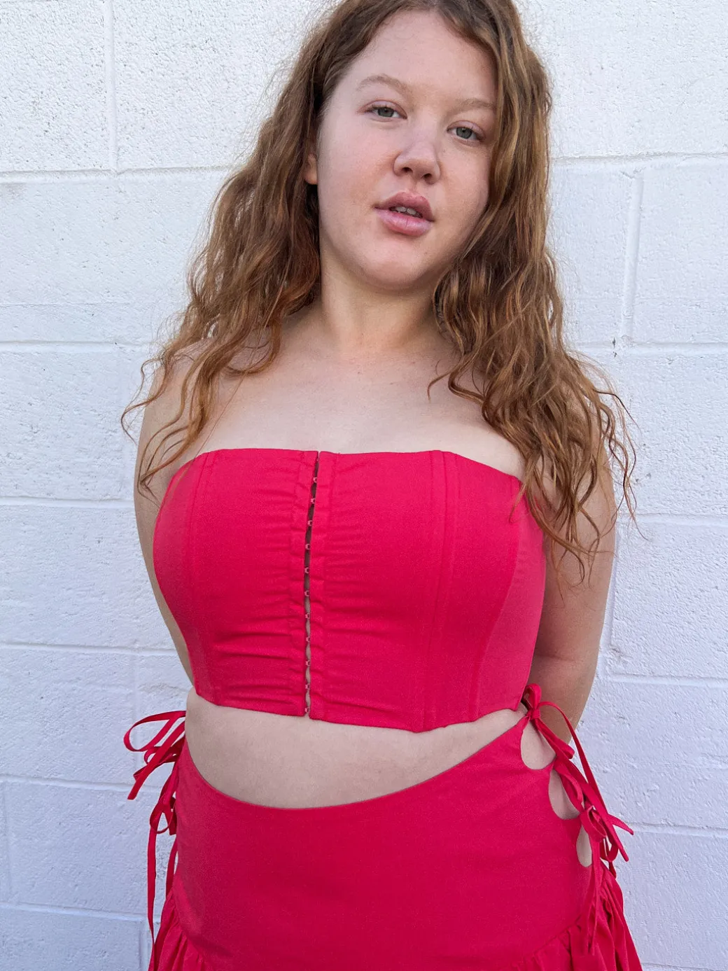 Arke Bustier - Red