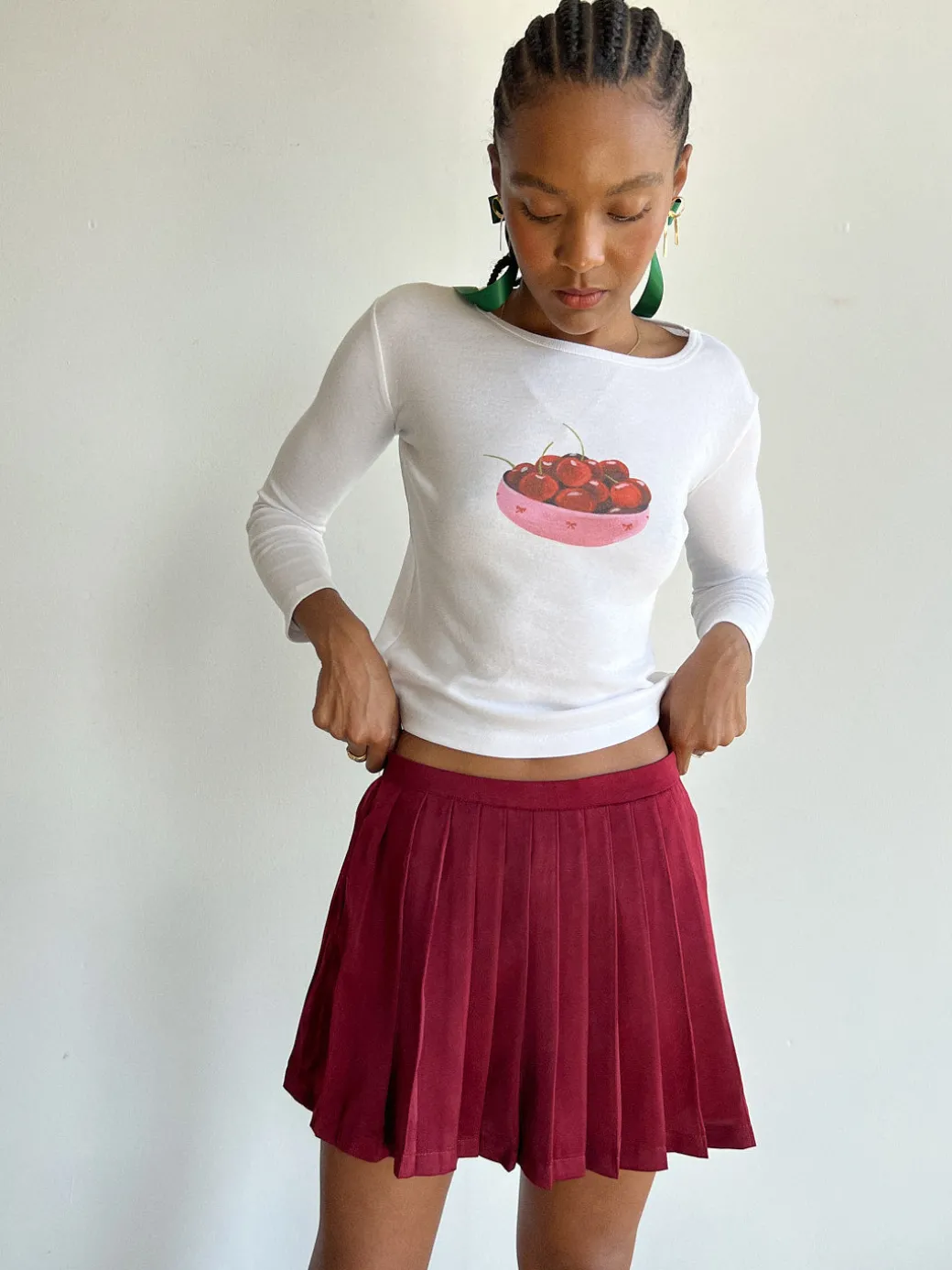 Bobbi Skort - Merlot
