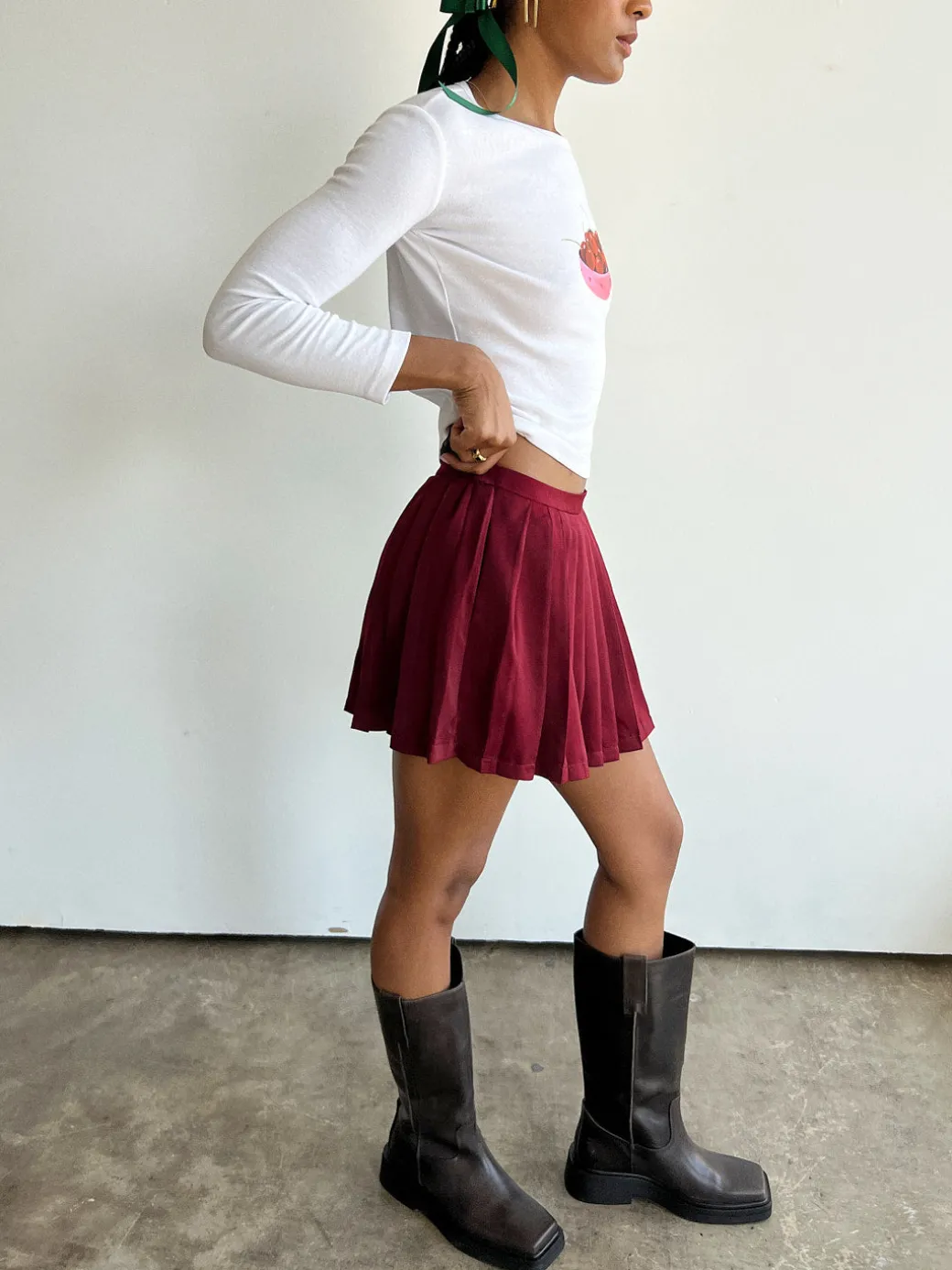 Bobbi Skort - Merlot