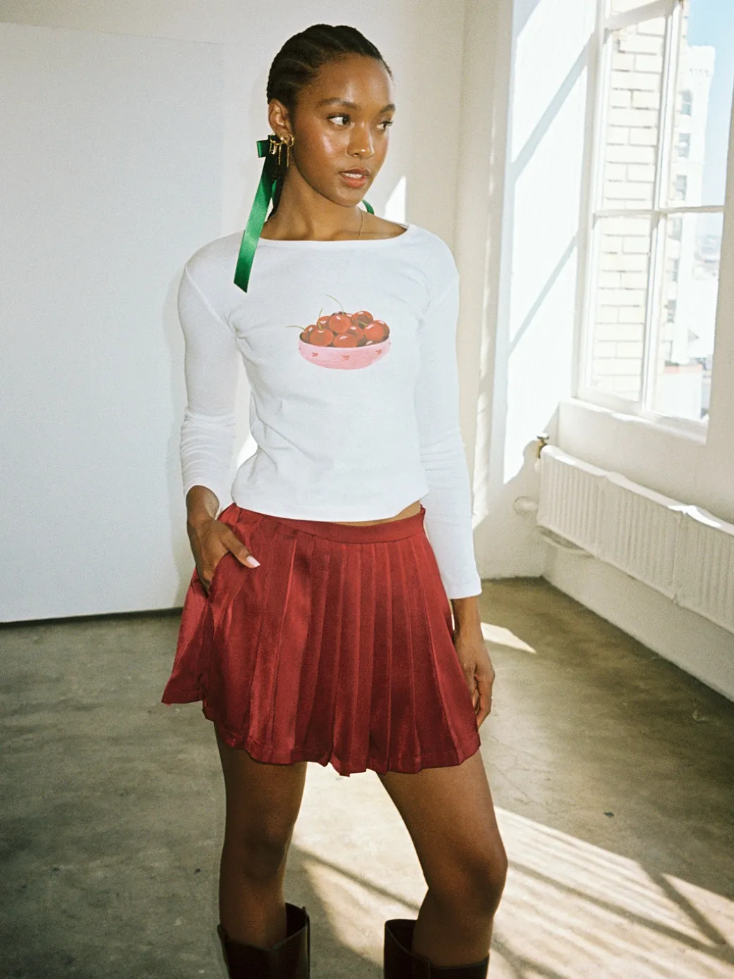 Bobbi Skort - Merlot