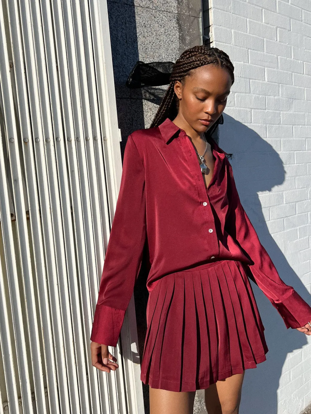 Bobbi Skort - Merlot