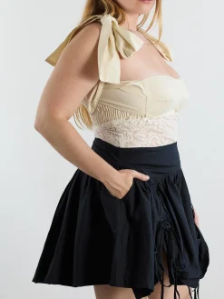 Butterfly Skirt - Black