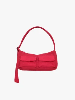 Cargo Shoulder Bag - Candy Apple Red