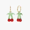 Cherry Hoops - Red