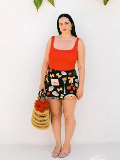Darcy Skort - Buon Appetito Black