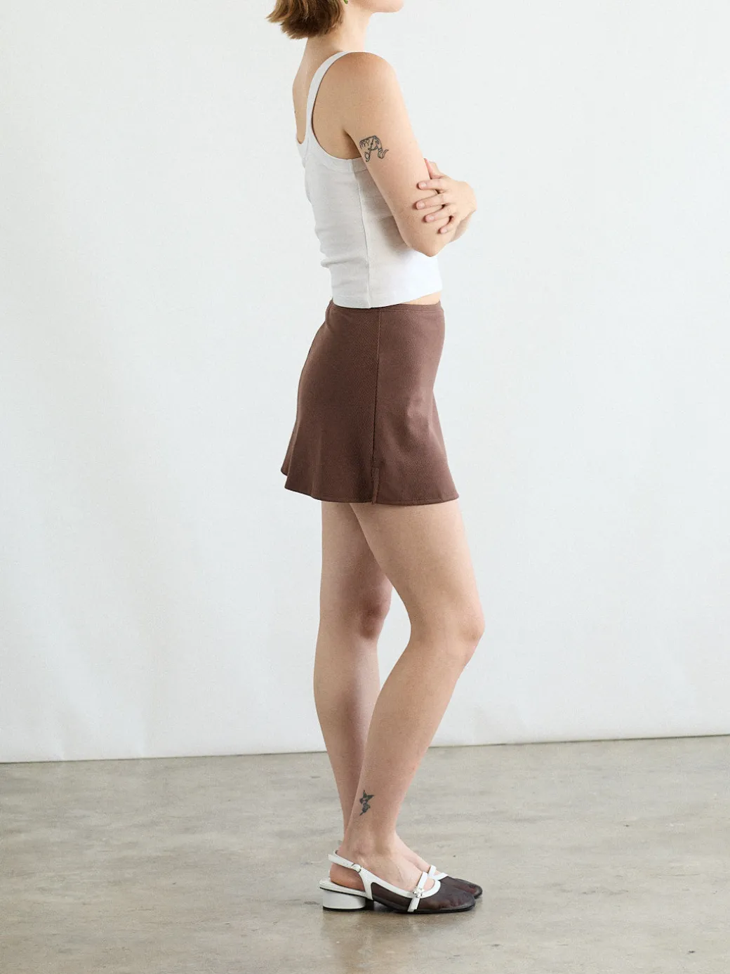 Darcy Skort - Chocolate