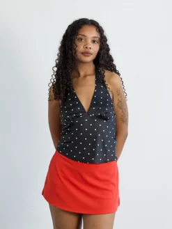 Darcy Skort - Fiery Red