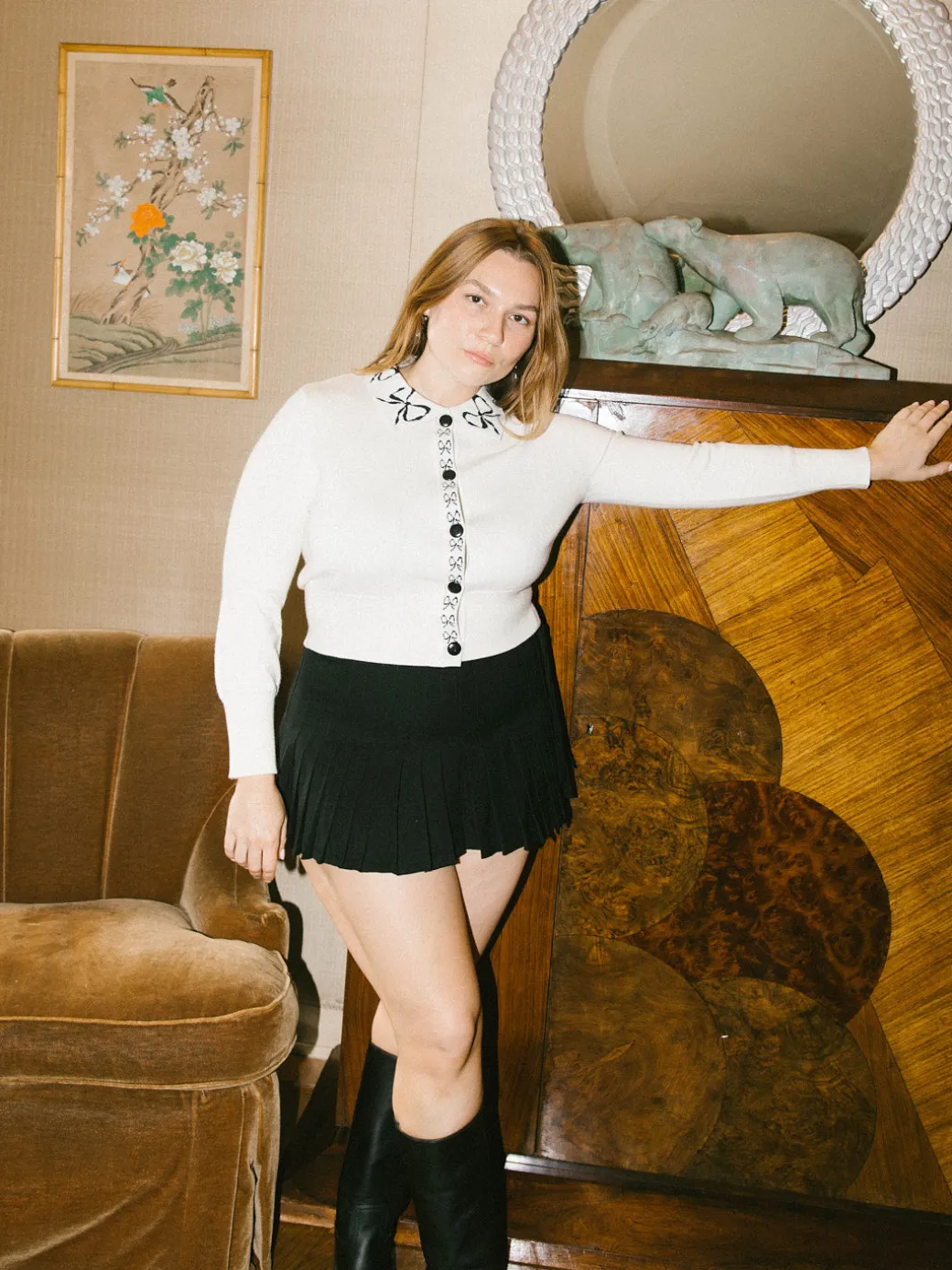 Devon Skort - Black