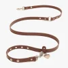 Dog Stud Leash - Brown