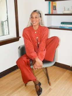 Drawstring Pants - Merlot