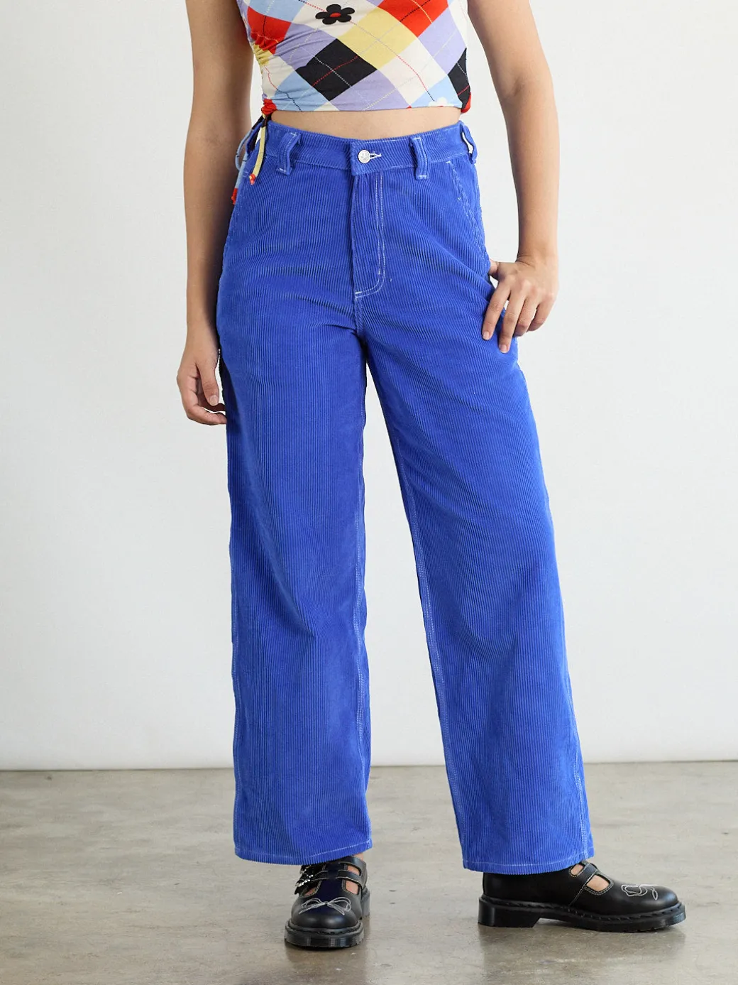Dylan Pant - Cobalt/Bows