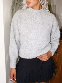 Elise Sweater - Heather Grey