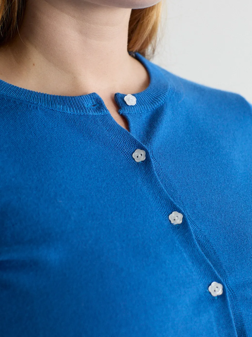 Erin Cardigan - Cobalt