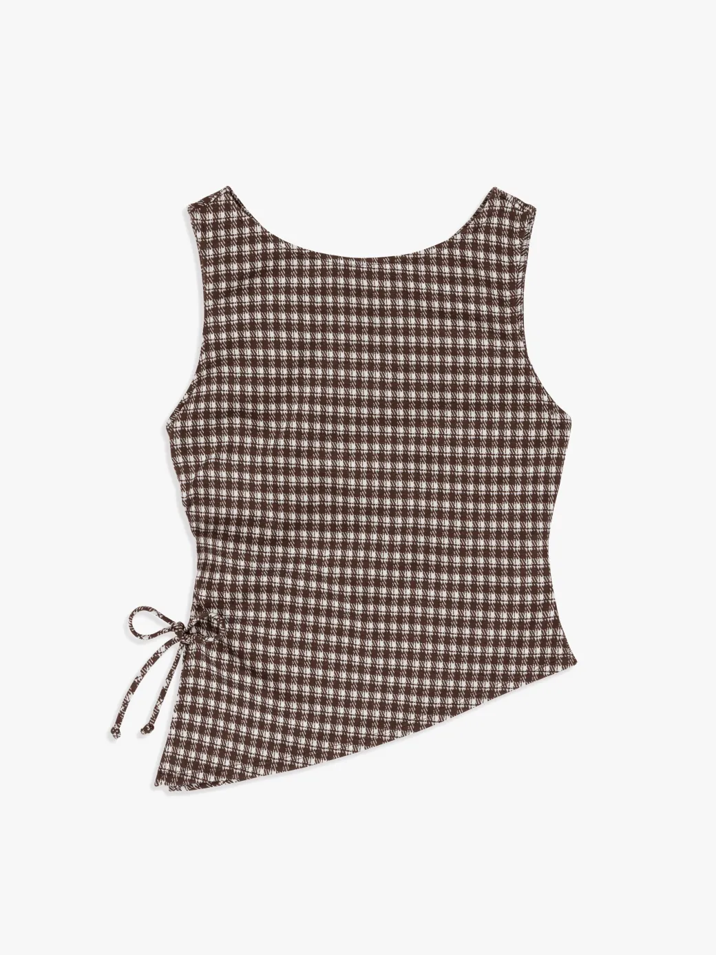 Erin Tank - Cocoa Plaid