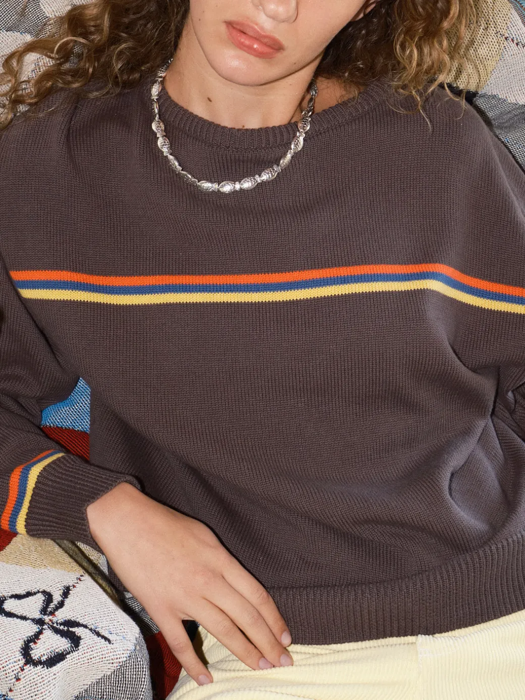 Fishes Necklace - Silver
