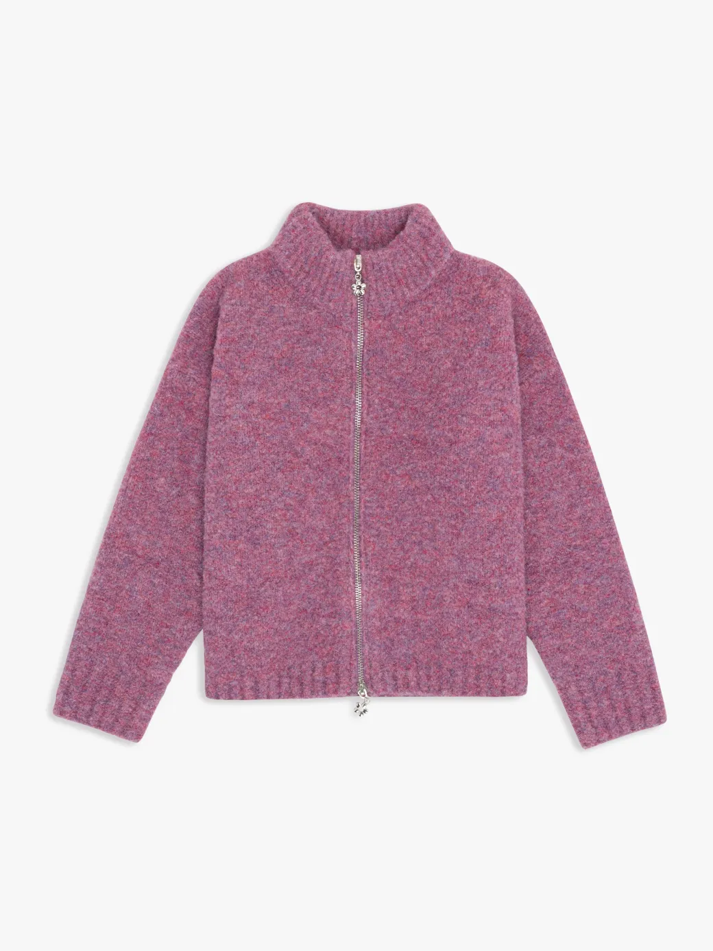 Gemma Zip Up - Pink Marble