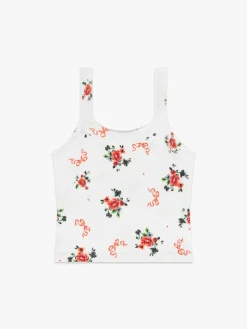 Harley Pointelle Tank - Pointelle Bouquet
