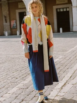 Katie Scarf - Strawberry Vine
