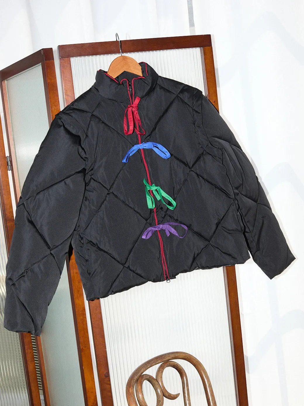 Lady Puffer Jacket - Black