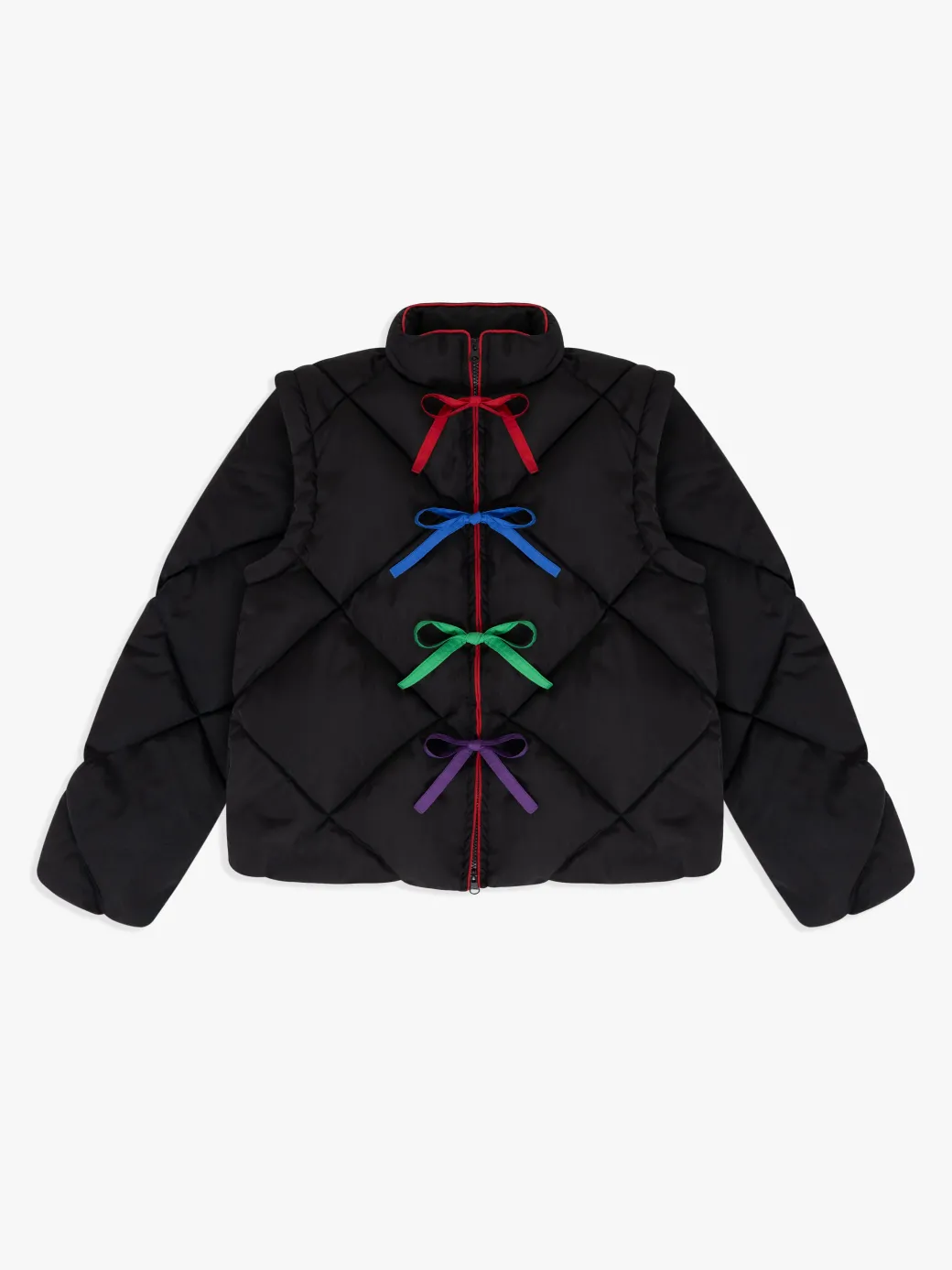 Lady Puffer Jacket - Black