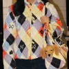 Lady Puffer Jacket - Cirque Argyle