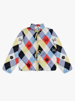 Lady Puffer Jacket - Cirque Argyle