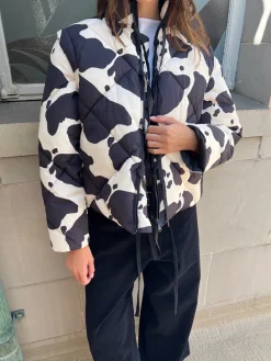 Lady Puffer Jacket - Cow