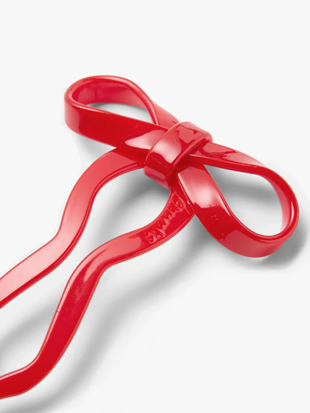 Large Bow Hairpin - Cherry