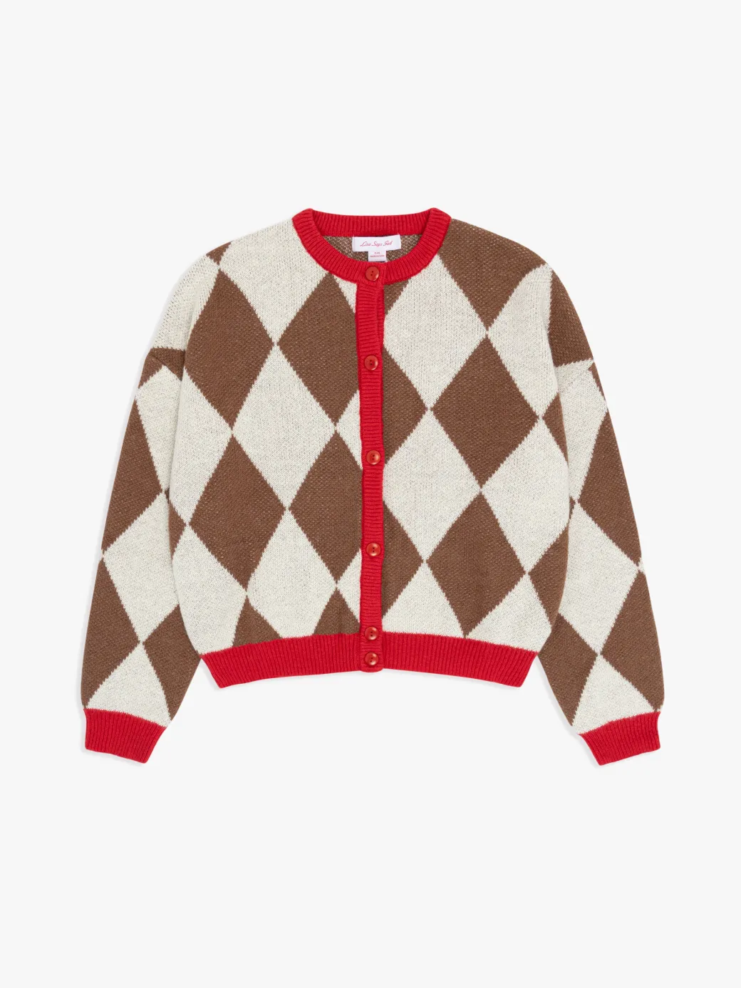 Lauda Cardi - Brown Argyle