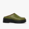 Lena Chunky Mule - Olive