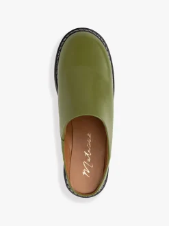 Lena Chunky Mule - Olive