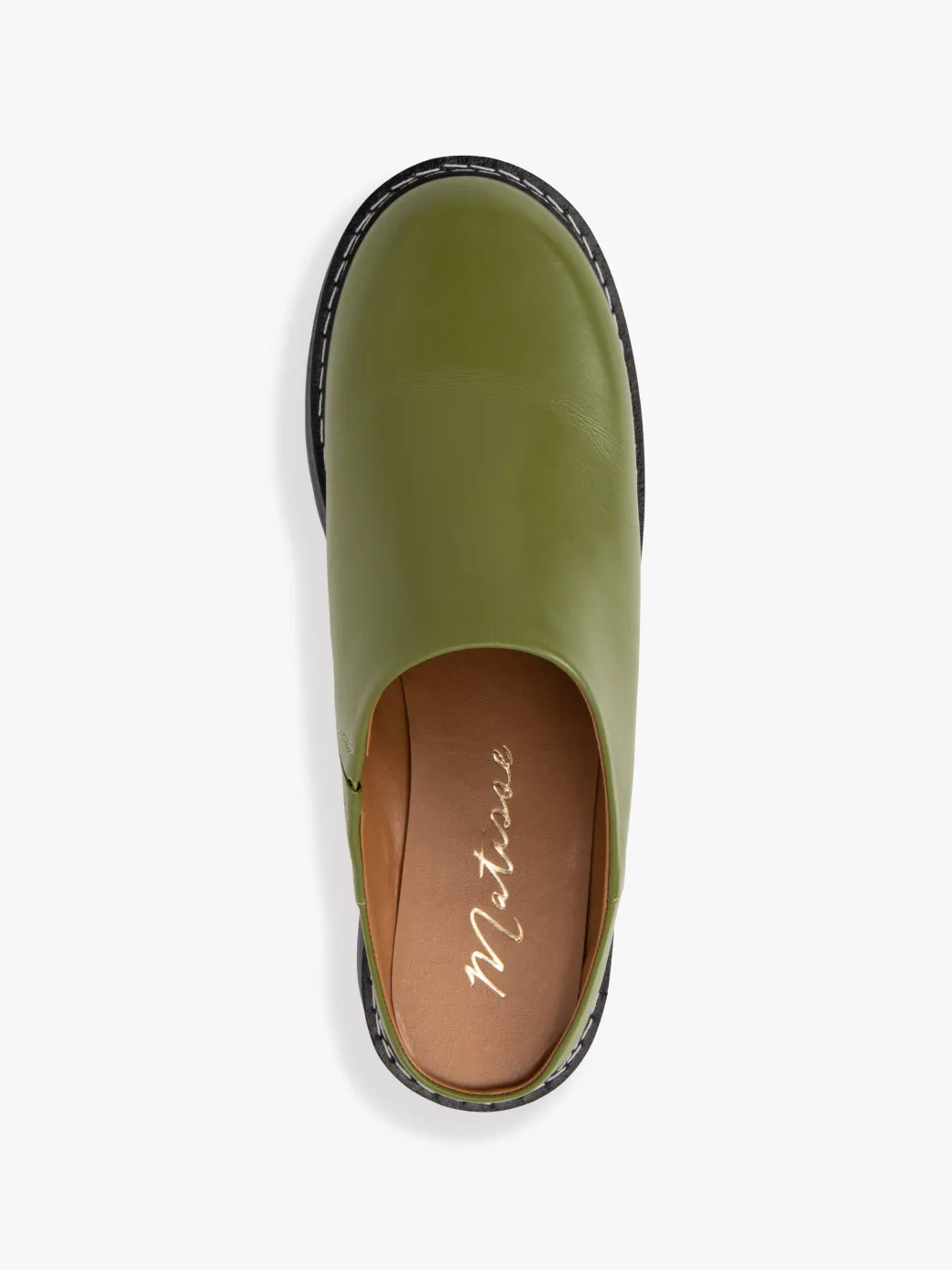 Lena Chunky Mule - Olive