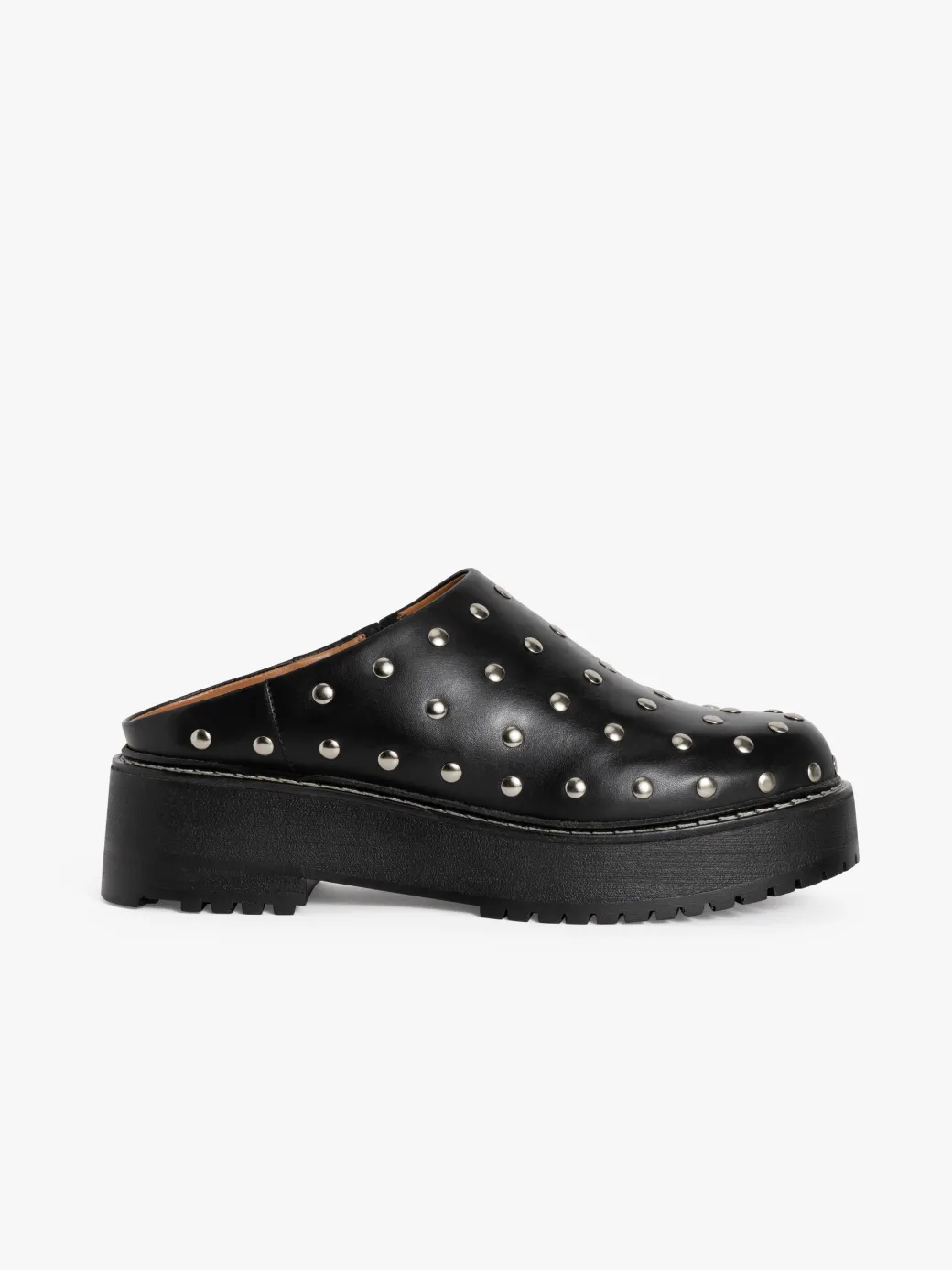 Lena Chunky Mule - Studs
