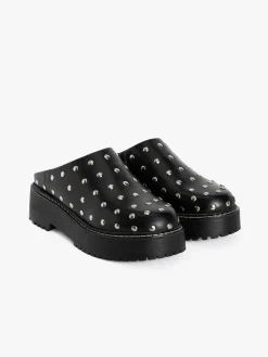 Lena Chunky Mule - Studs