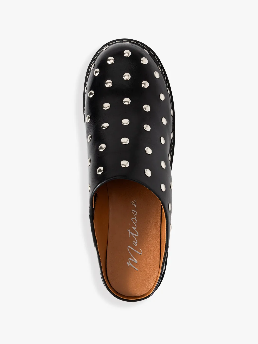 Lena Chunky Mule - Studs
