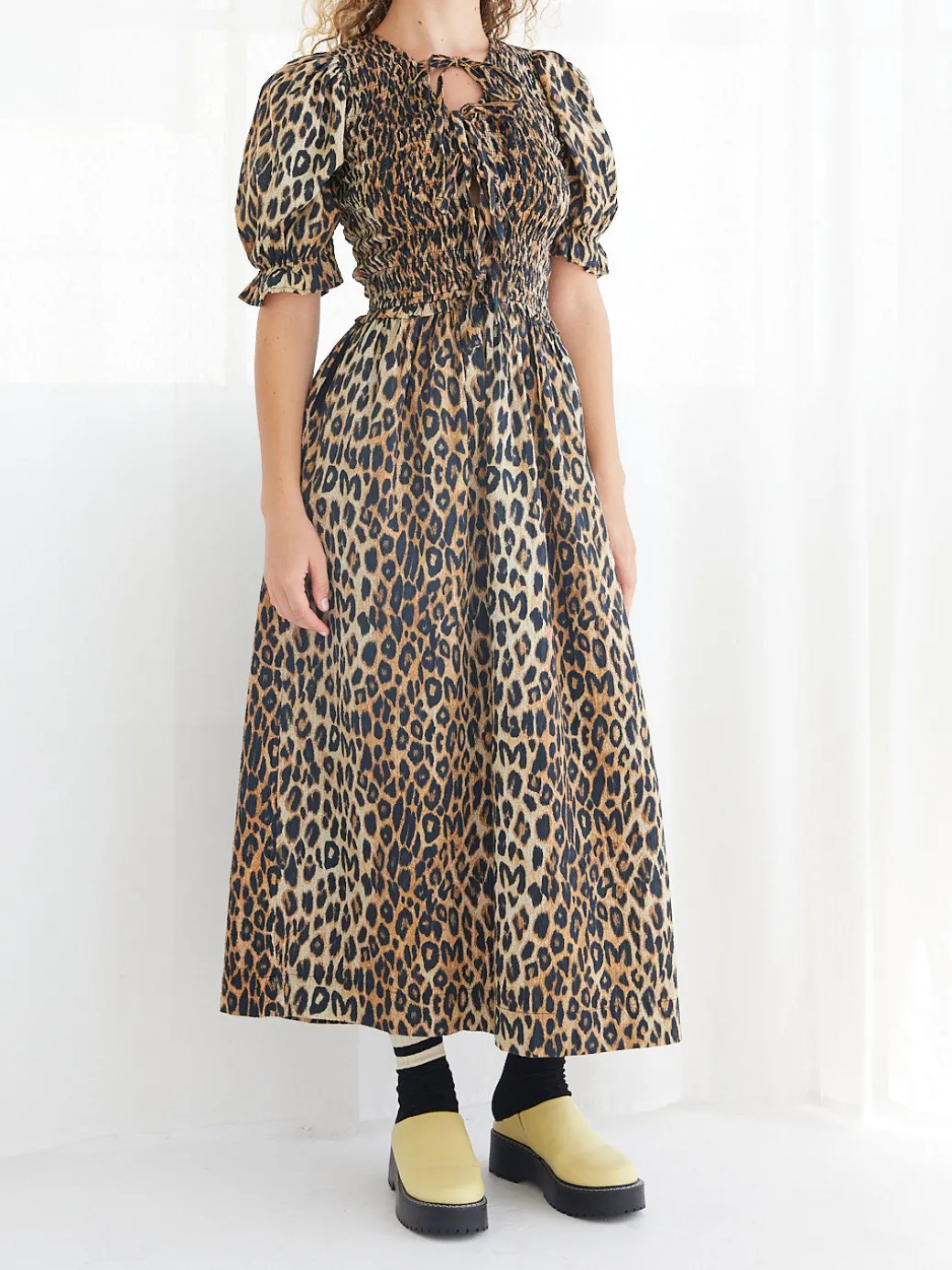 Lena Chunky Mule - Yellow
