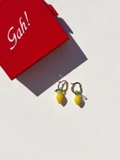 Limoncello Hoops - Lemon